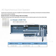 Aufzug AC asynchroner Türantrieb, zwei Tafel, seitliche Öffnung